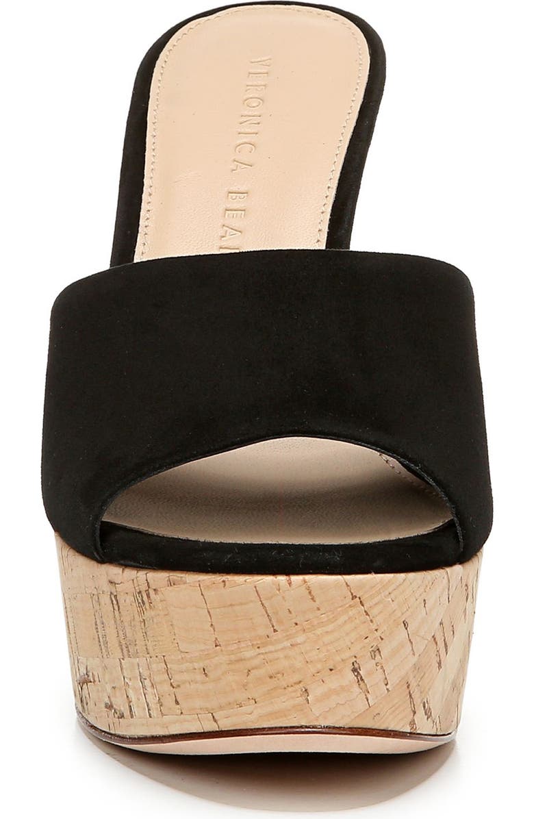 Veronica Beard Dali Platform Wedge Sandal, Alternate, color,