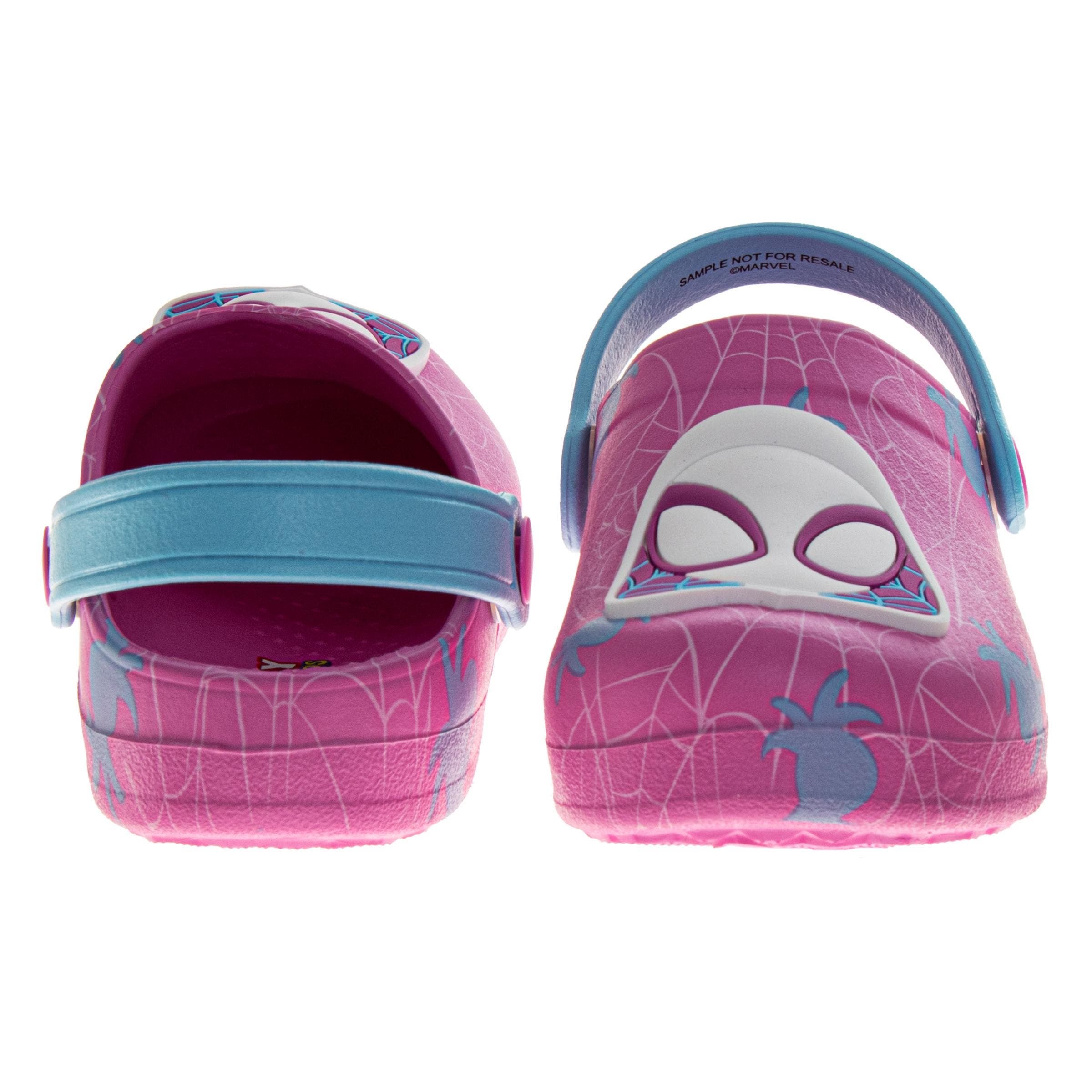 Spider-Man Spider Clogs, Alternate, color, Pink Blue