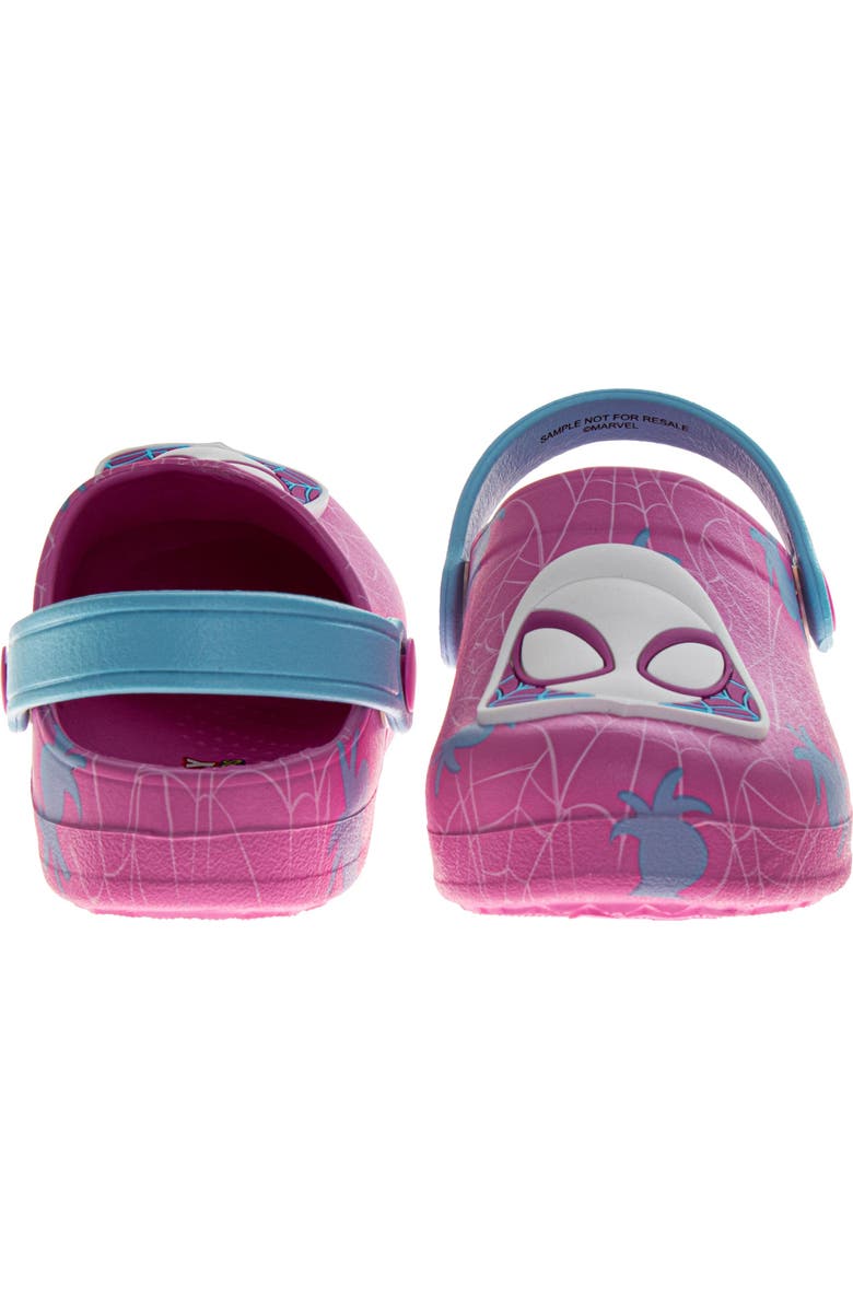 Spider-Man Spider Clogs, Alternate, color, Pink Blue