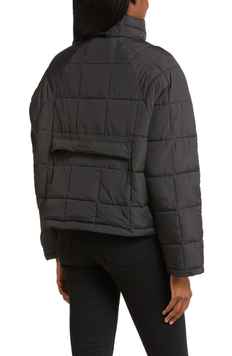 Halfdays Nellie Packable Puffer Jacket, Alternate, color, Black