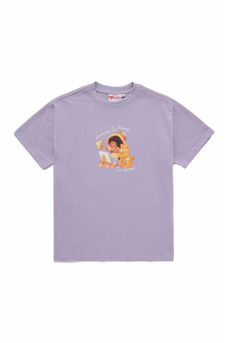 KINDNESS SEASON OVERSIZED TEE, Main, color, LAVENDER