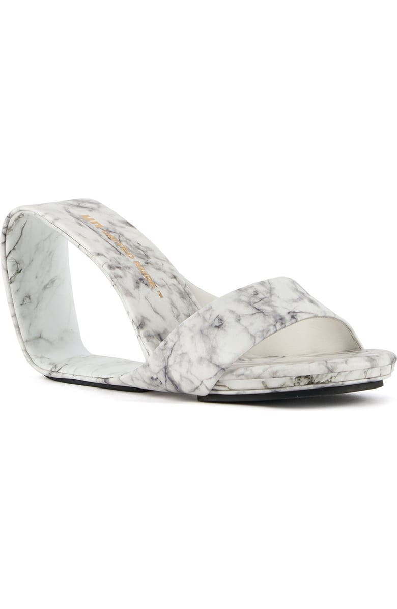 United Nude Mobius Hi, Alternate, color, White Marble