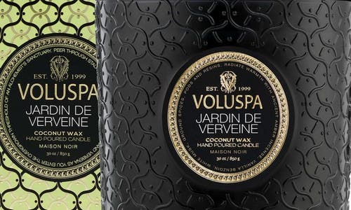 Voluspa Jardin De Verveine Boxed Luxe Candle In Green