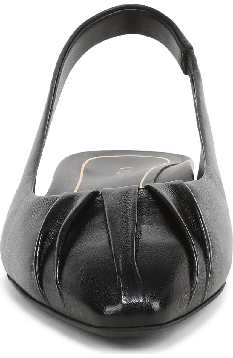 Vionic Gabriella Slingback Flat, Alternate, color, Blackleather