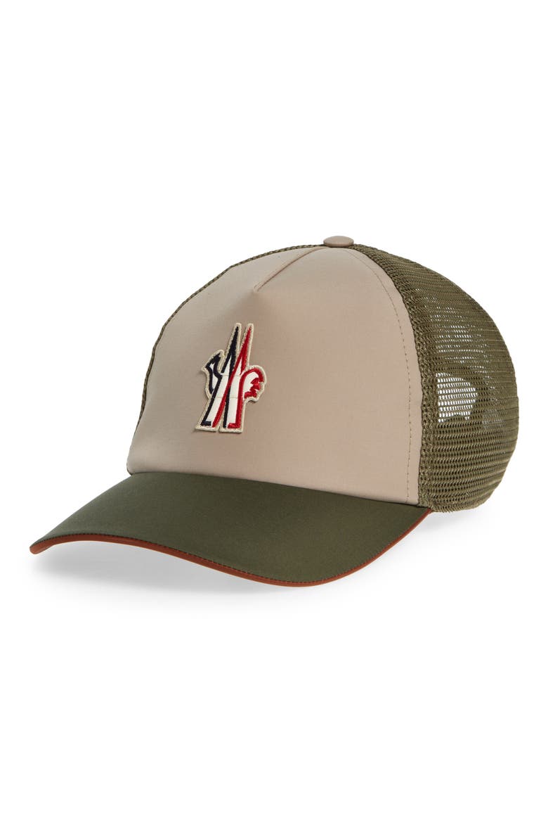 Logo Ventilated Baseball Cap, Main, color, GREEN