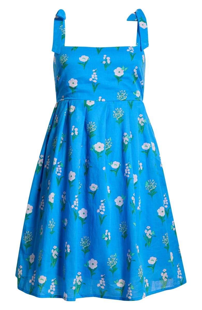 SUGARLIPS Graica Pleated Midi Dress, Main, color, 