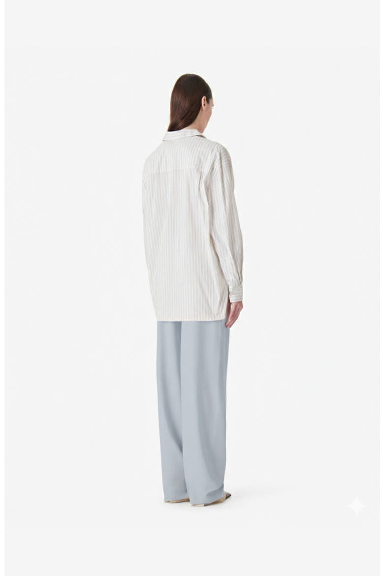 Aluri Wide Leg Trouser, Alternate, color, Steel