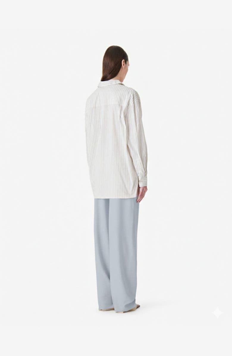 IRO Aluri Wide Leg Trouser, Alternate, color, Steel