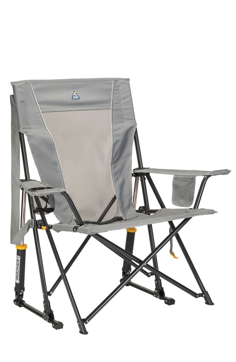 GCI Comfort Pro Rocker, Main, color, Mercury Gray