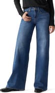 Levi's 318 Shaping Mid Rise Wide Leg Jeans