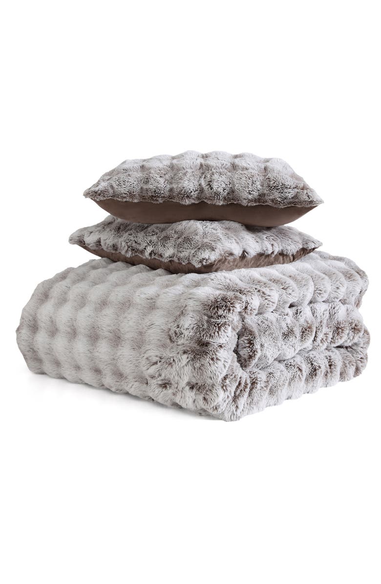UGG<sup>®</sup> Ridgeline Faux Fur Comforter & Shams Set, Main, color, 