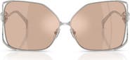 Versace 62mm Oversize Square Sunglasses