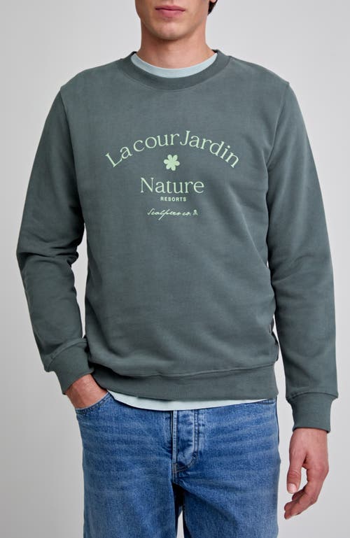 Scalpers Jardin Sweater In Green