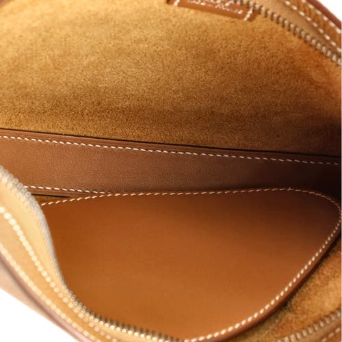 Pre-owned Hermes Hermes Arcon Bag Togo And Swift Petite In Gold