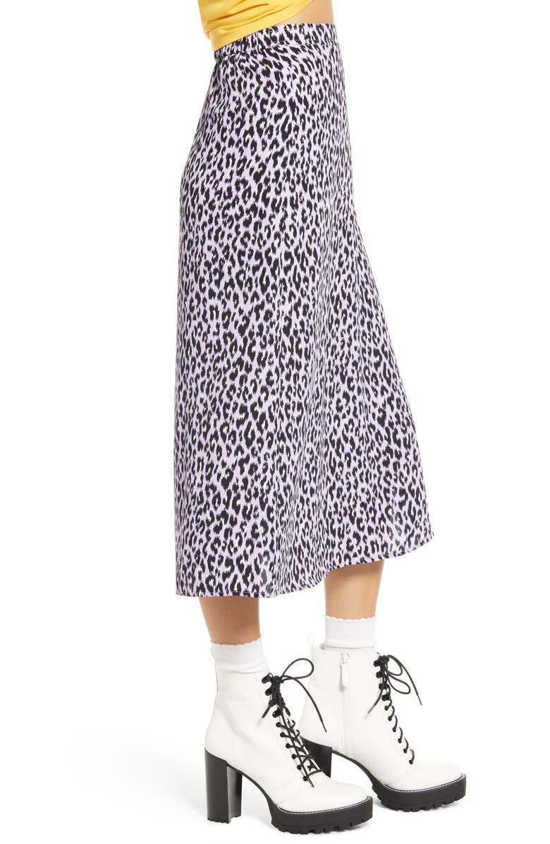 BP. x Claudia Sulewski Front Slit Midi Skirt, Alternate, color,