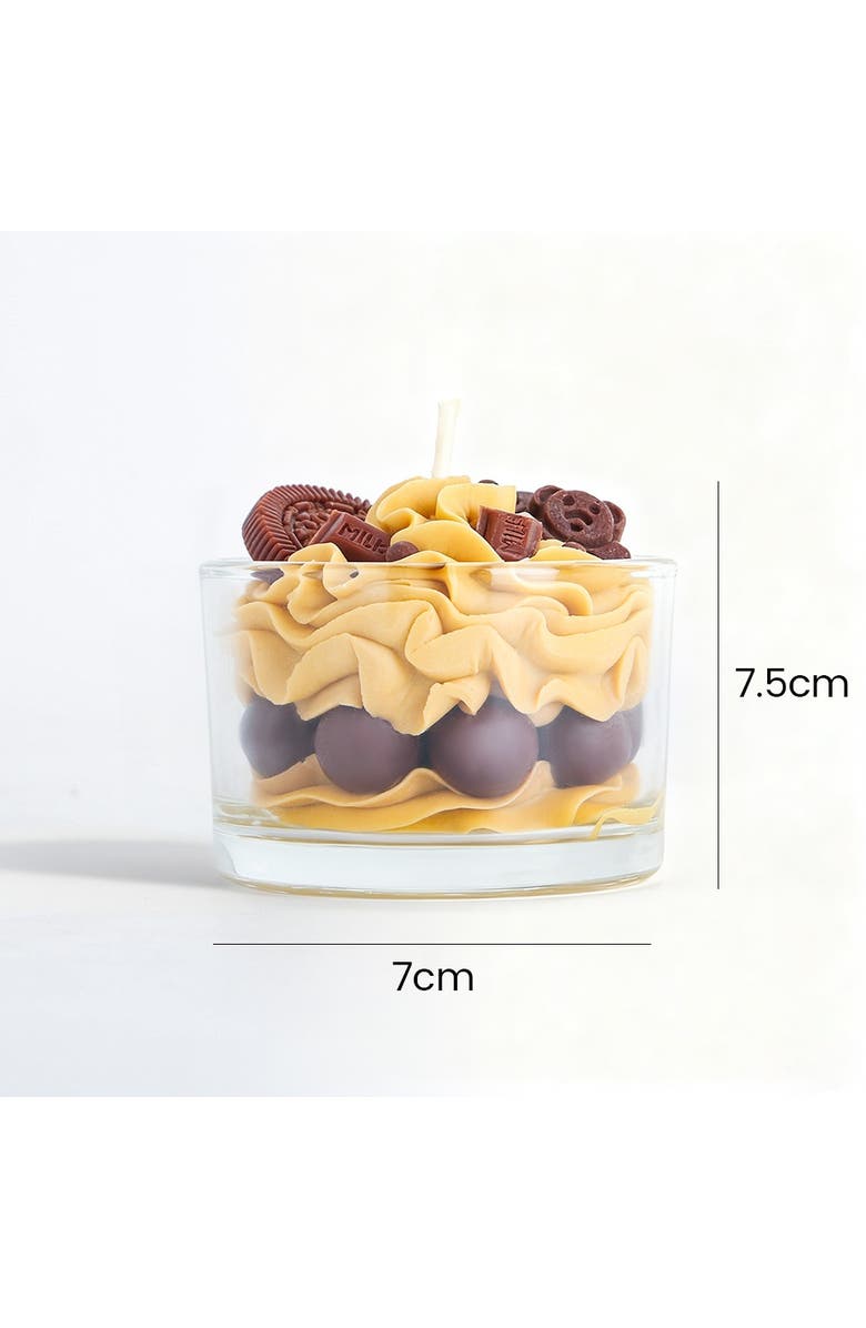 Jellycup Dessert Cup Soy Wax Candle Chocolate Cookie, Alternate, color, Chocolate Cookie