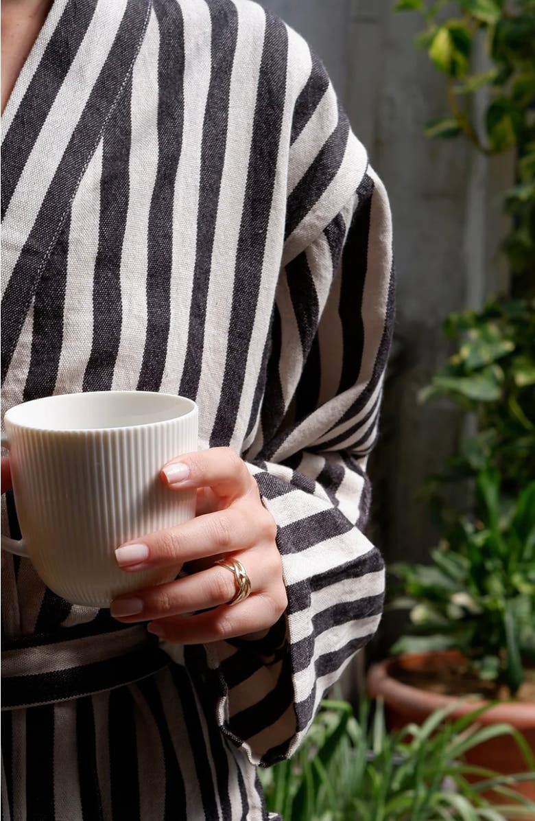 Eastern Woven Turkish Zebra Bath Robe, Alternate, color, Zebra