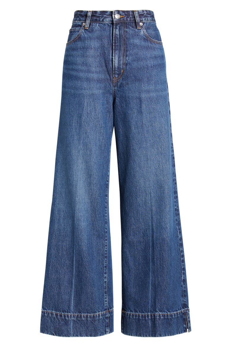 The Pixie Slice High Waist Flare Leg Jeans, Alternate, color, HEADLINER