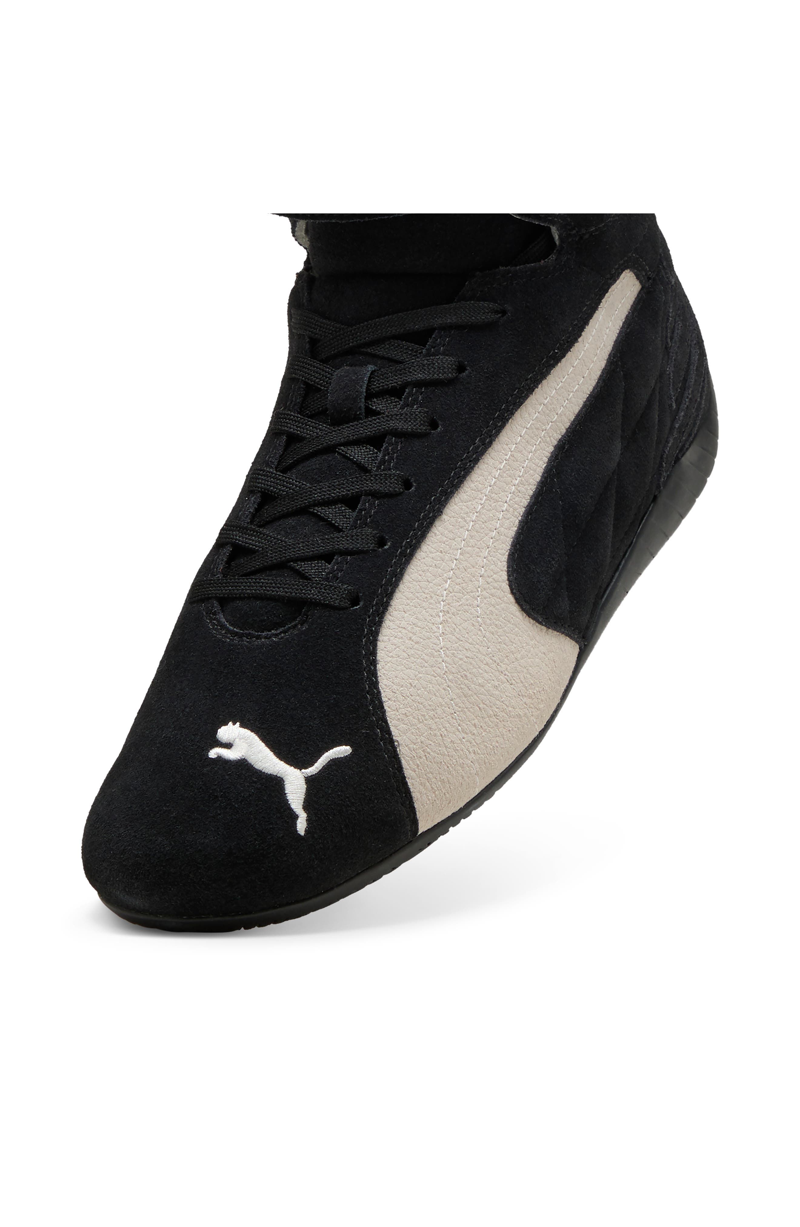 PUMA Speedcat Mid Sneaker, Alternate, color, Puma Black-Warm White