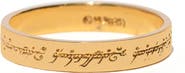 Girls Crew The Lord of the Rings The One Band Ring