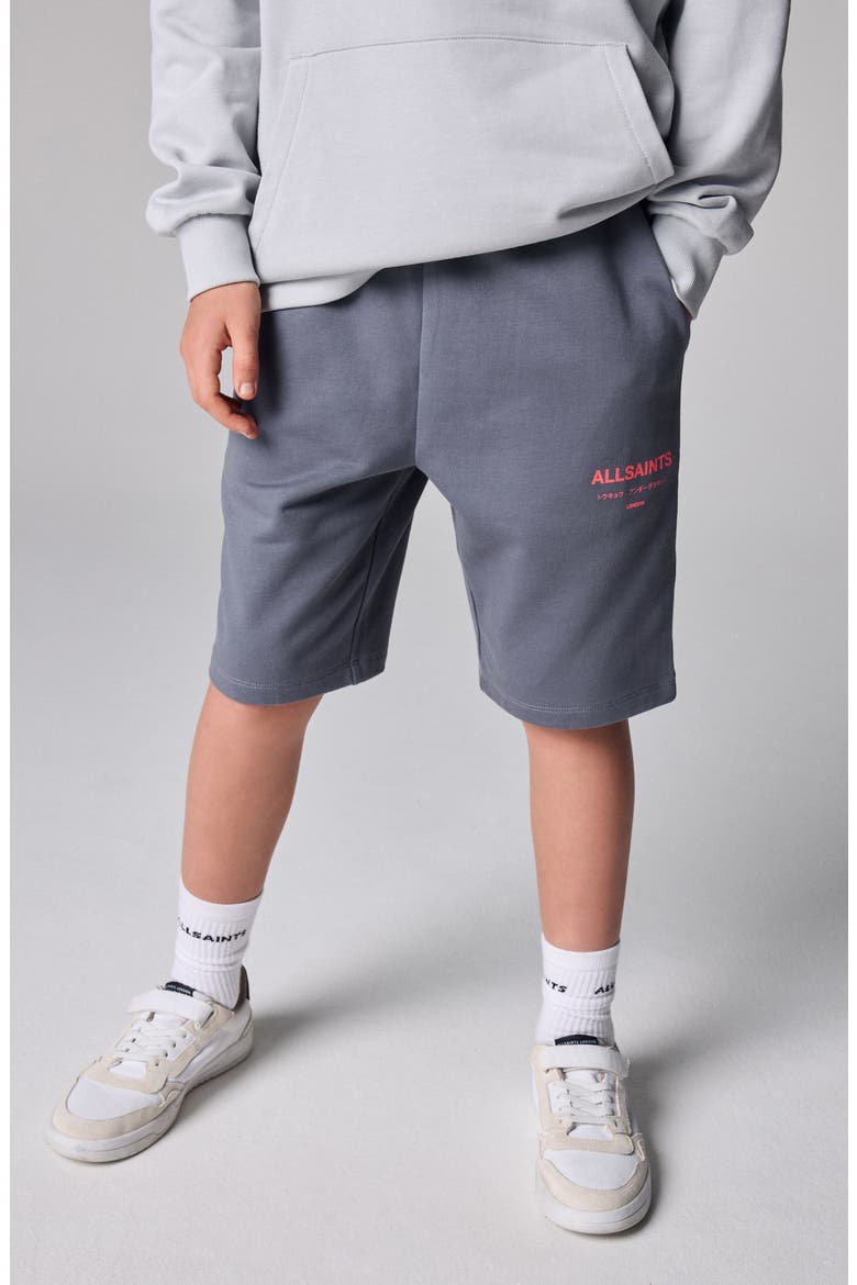 Kids' Underground Logo Sweat Shorts, Alternate, color, BLUE