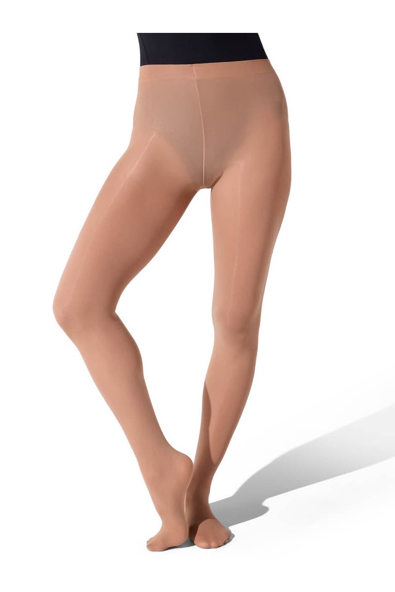 Ultra Soft Footed Tight, Alternate, color, light beige