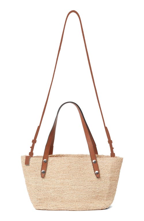 Rag & Bone Small Daily Straw Tote In Natural