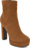 Nine West Danella Faux Leather Platform Bootie