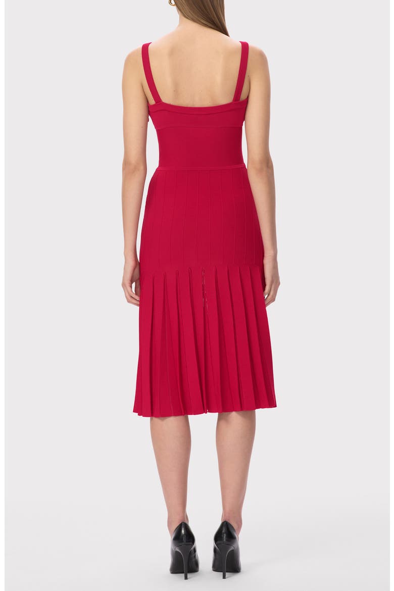 The Rosa Midi Dress, Alternate, color, HIBISCUS