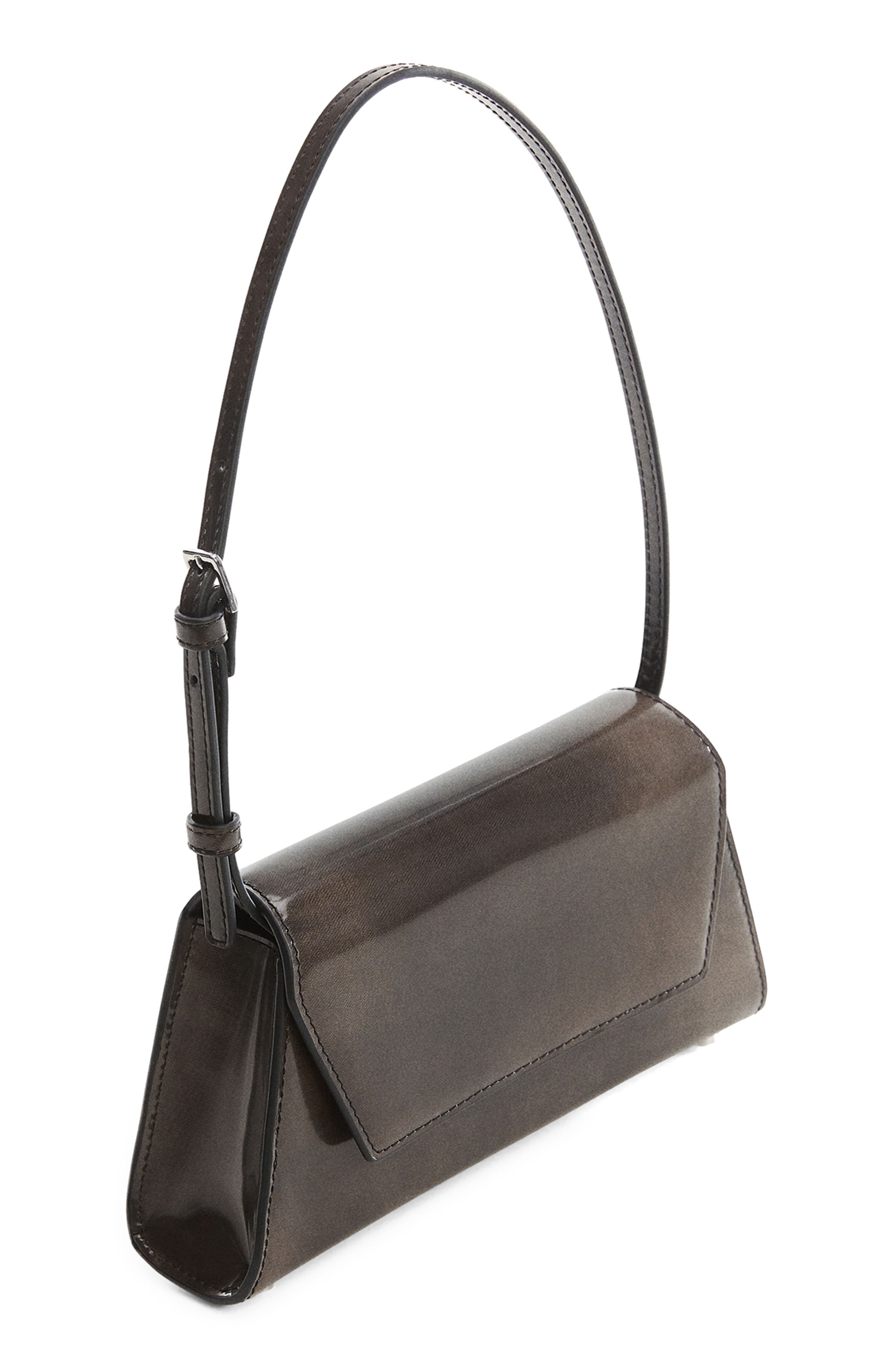 MANGO Patent Leather Bag, Alternate, color, 