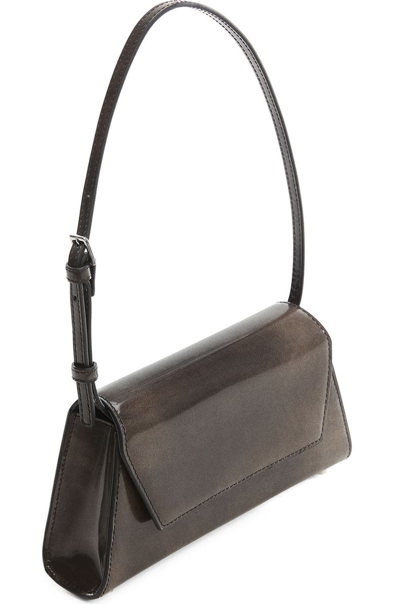 MANGO Patent Leather Bag, Alternate, color,