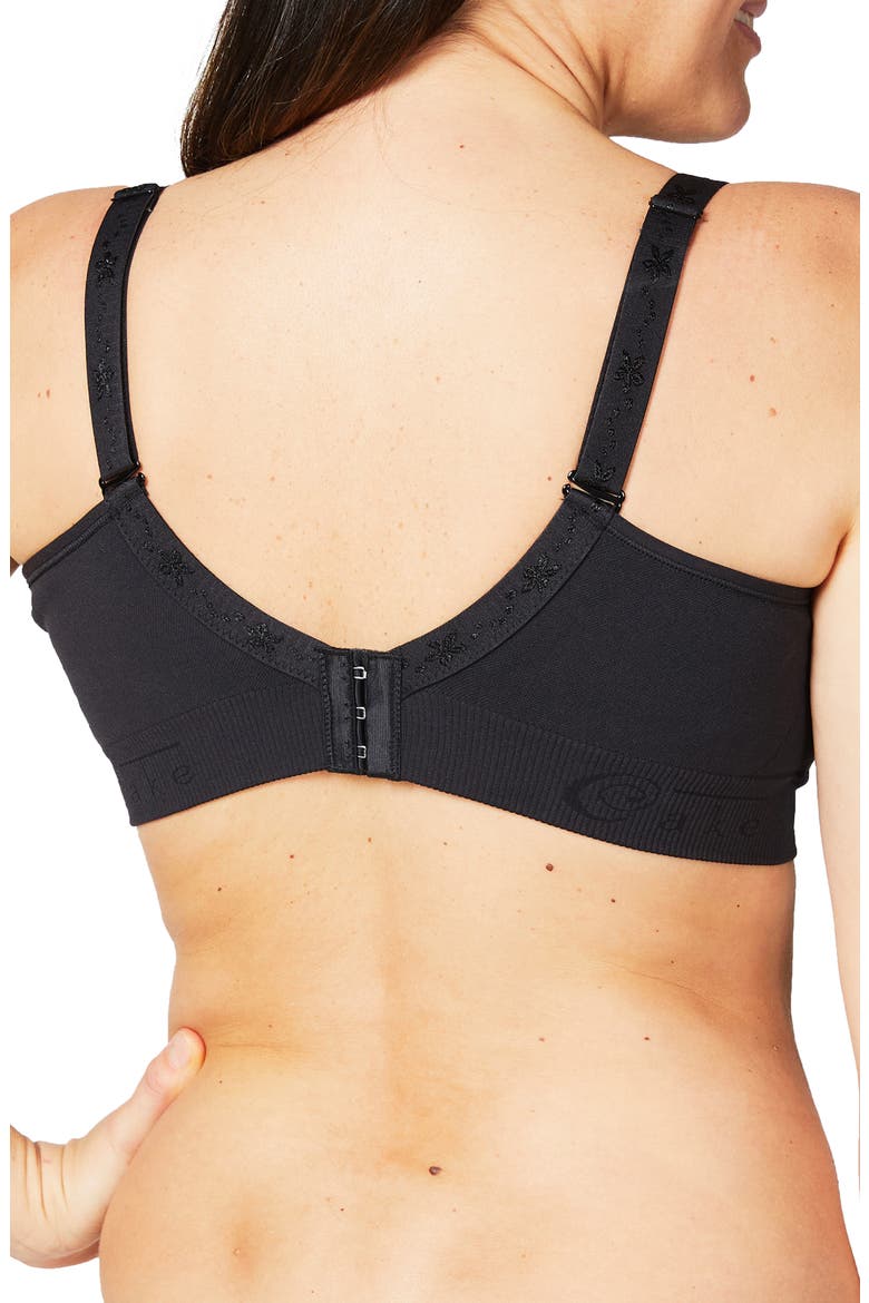 Rock Candy Wireless Nursing Bra, Alternate, color, BLACK