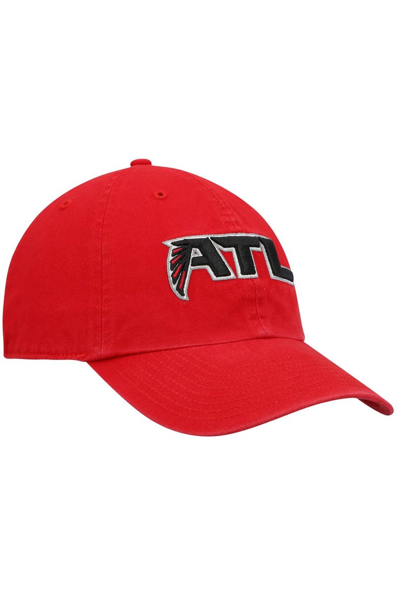 Men's '47 Red Atlanta Falcons Clean Up Alternate Adjustable Hat, Alternate, color, Red