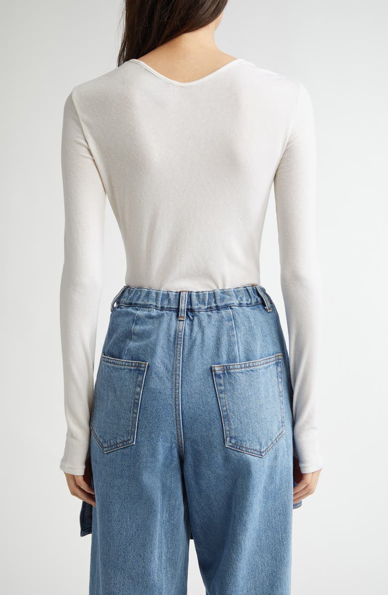 EENK Long Sleeve Cotton Rib T-Shirt, Alternate, color, 