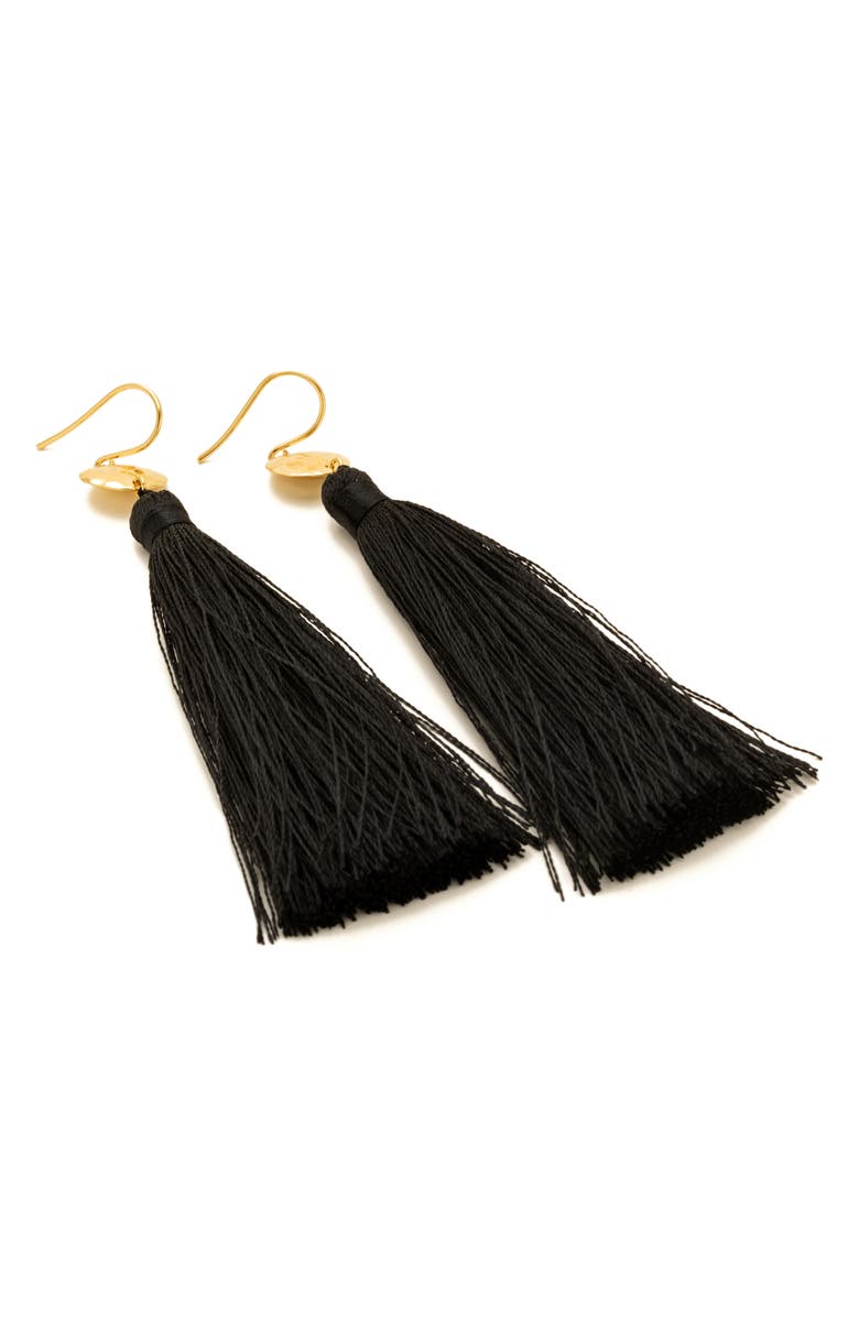 gorjana Leucadia Tassel Drop Earrings, Alternate, color, 