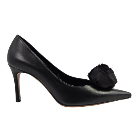 x Roberto Festa Linia Flower Leather Heel Pump