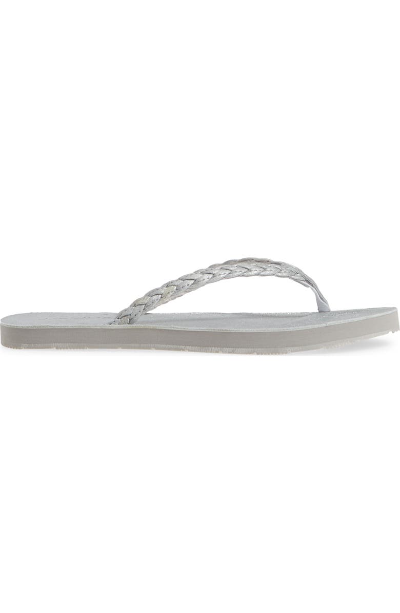 JSlides Nadia Braided Flip Flop, Alternate, color,