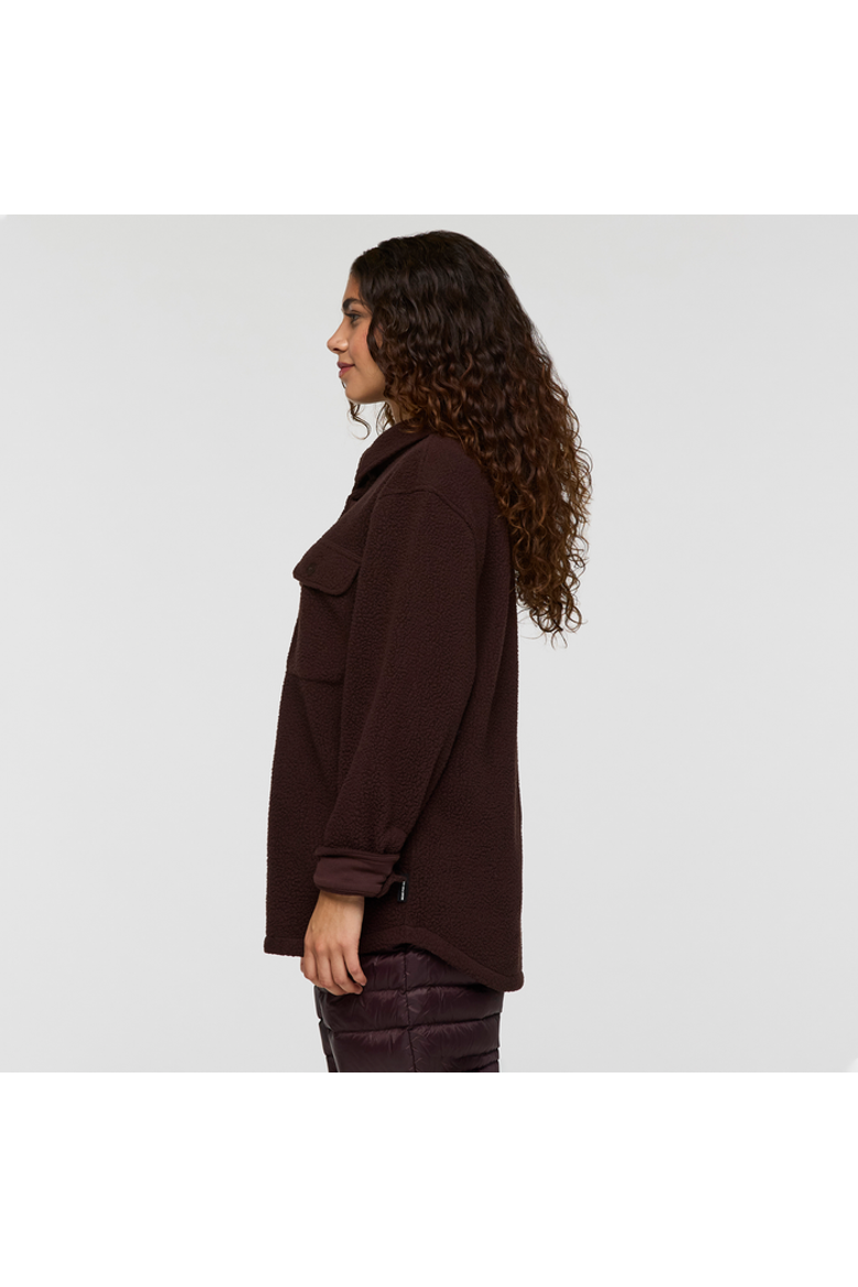 Cameta Shacket - Women's, Alternate, color, Coffee