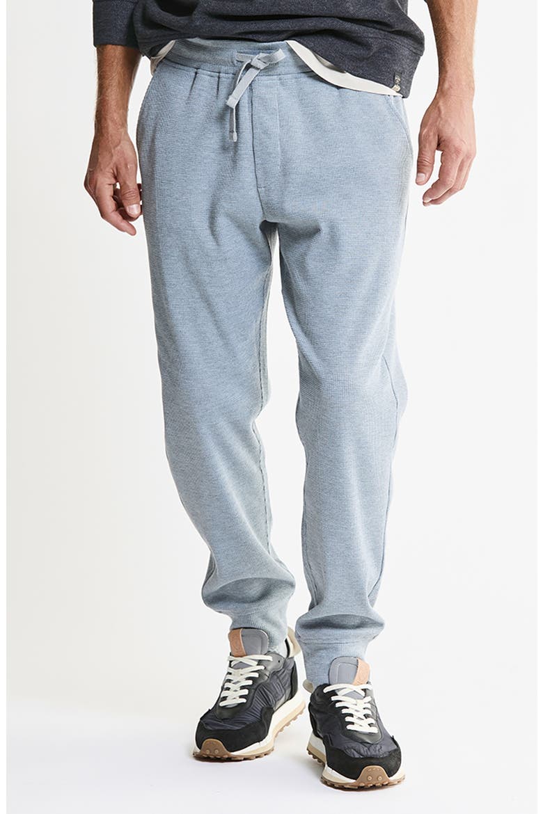 Brushed Waffle Jogger Pants, Main, color, LIGHT GREY