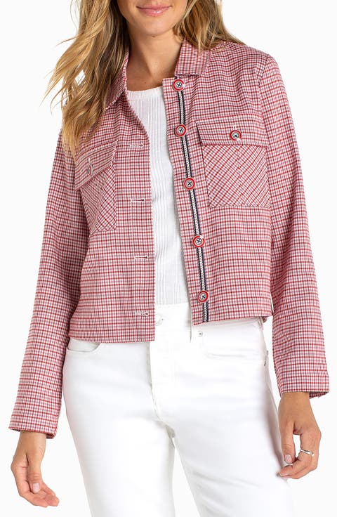 Tattersall Plaid Jacket