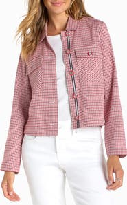 Liverpool Los Angeles Tattersall Plaid Jacket