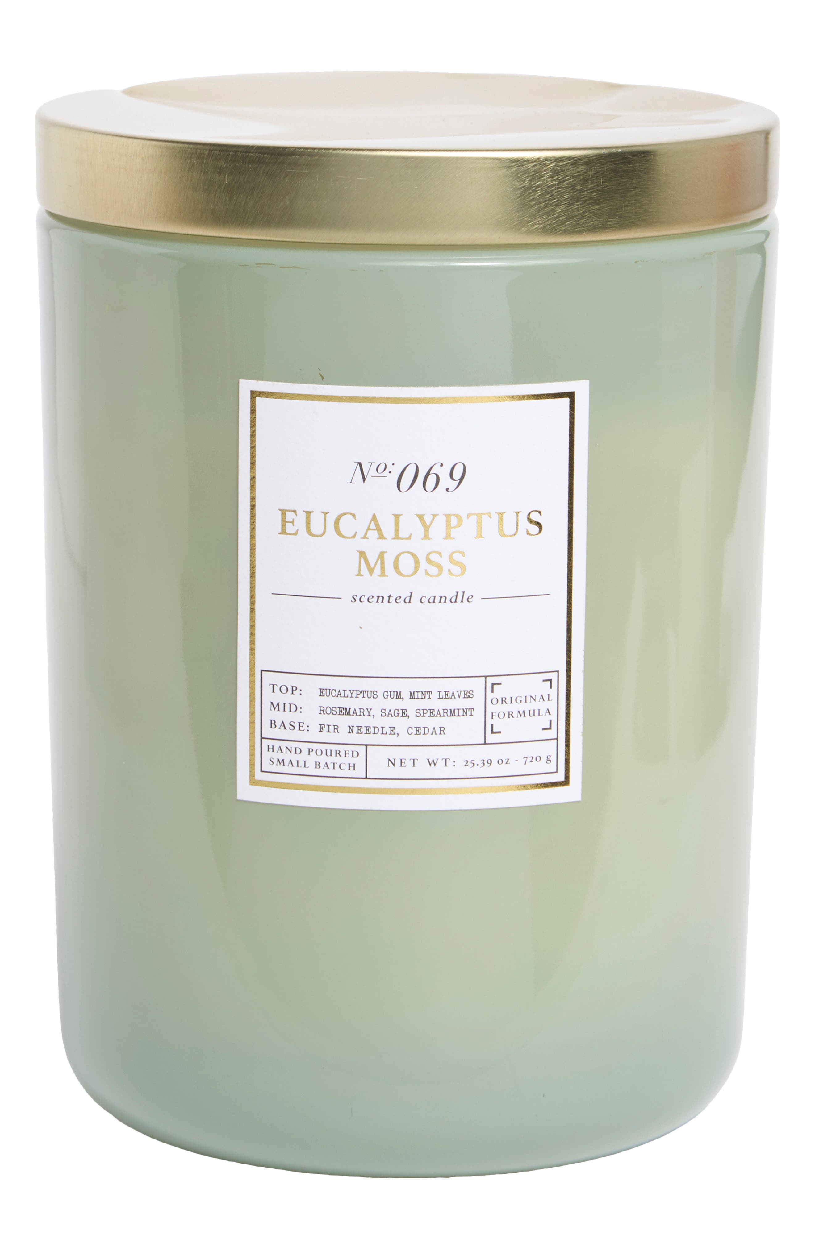 PORTOFINO CANDLES Eucalyptus & Moss 3-Wick Jar Candle
