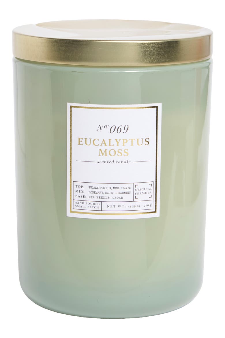 3-Wick Jar Candle, Main, color, EUCALYPTUS AND MOSS
