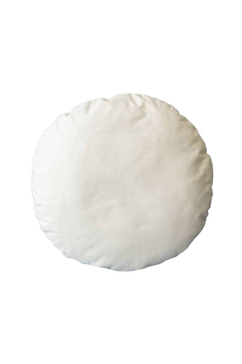 The Large Circle in Canvas, Main, color, Cream
