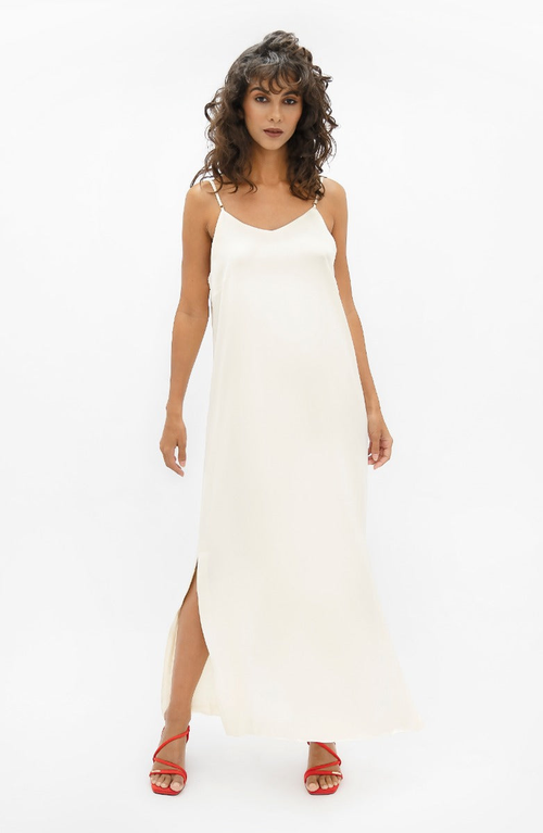1People-US Calabar Slip Dress in Pearl  product