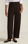 Lands' End Sport Knit High Rise Barrel Ankle Pants
