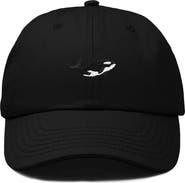 Dalix Killer Whale Embroidered Dad Hat
