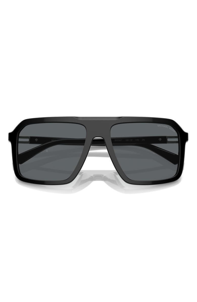 Michael Kors Murren 58mm Square Sunglasses, Alternate, color, 