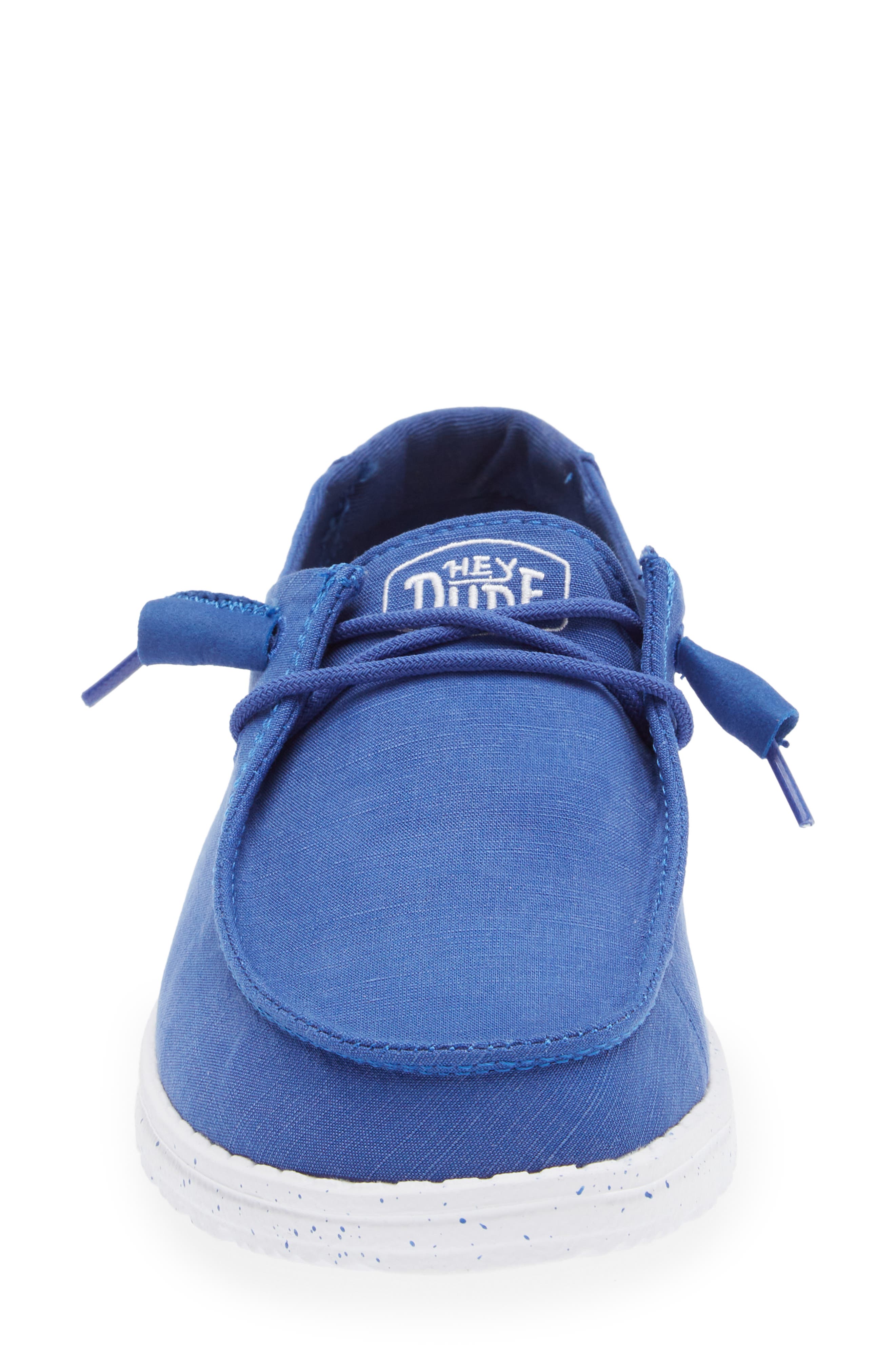 Hey Dude Wendy Canvas Boat Shoe, Alternate, color, 