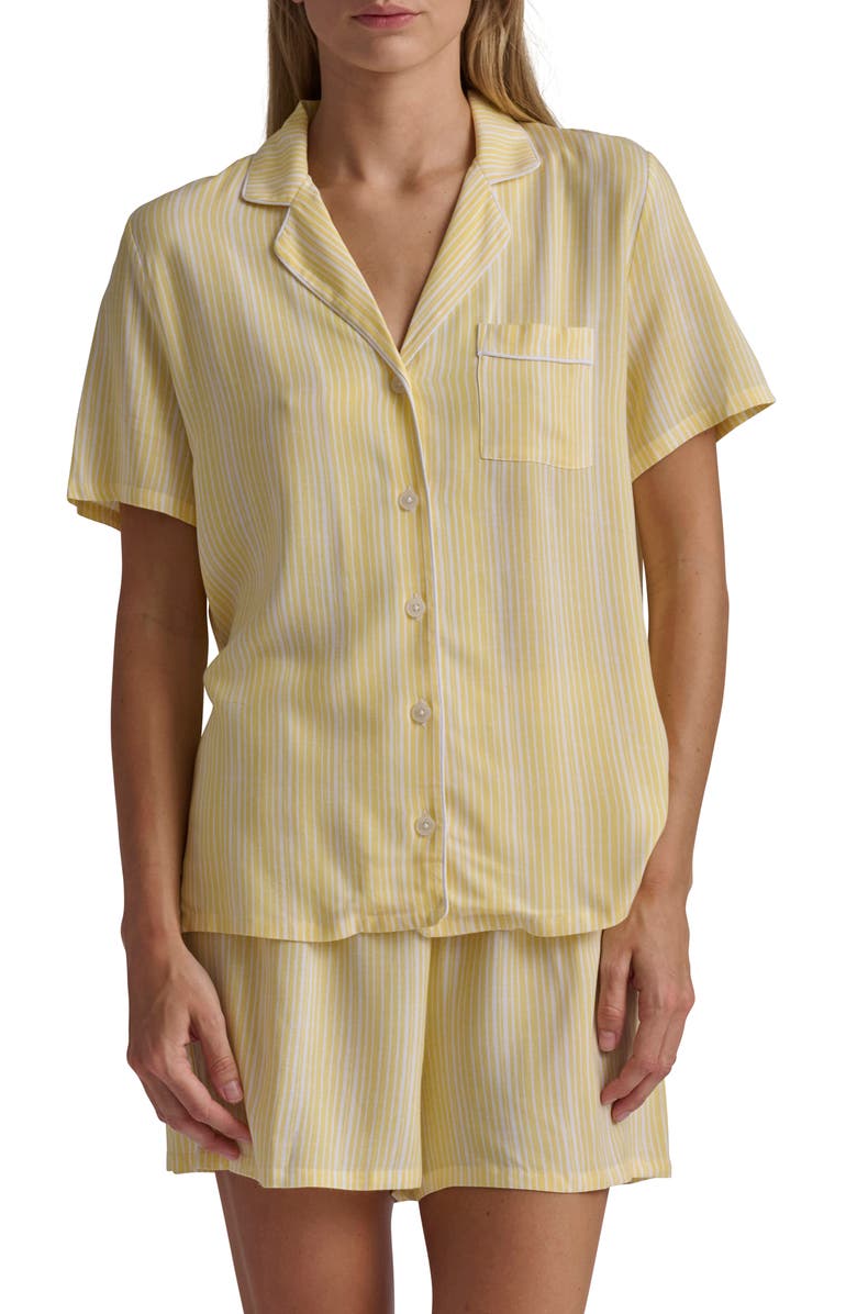 Splendid 2-Piece Pajama Set, Main, color, Chambrey Stripe